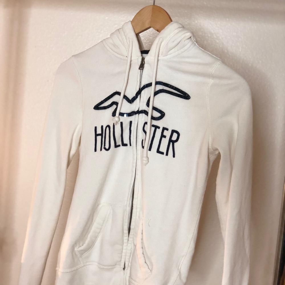 Hollister Zip Up Hoodie